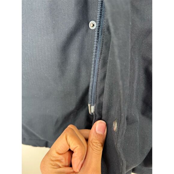 The North Face Men's Large Black Puffer Jacket Hooded Winter Coat - Picture 5 of 13